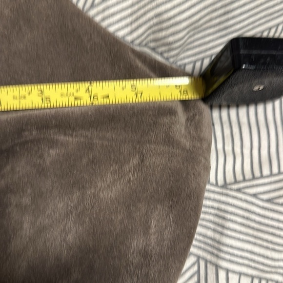 Ivanka Trump Gray Suede Dress Size 10 - Picture 9 of 9